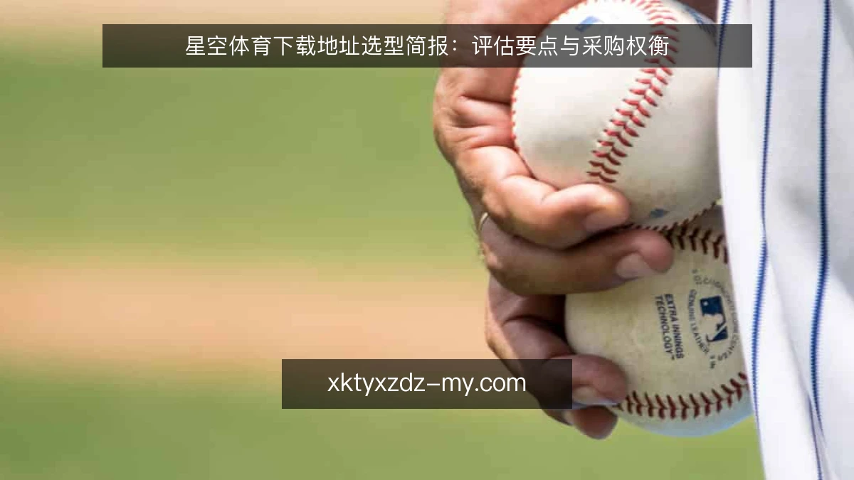 星空体育下载地址选型简报：评估要点与采购权衡