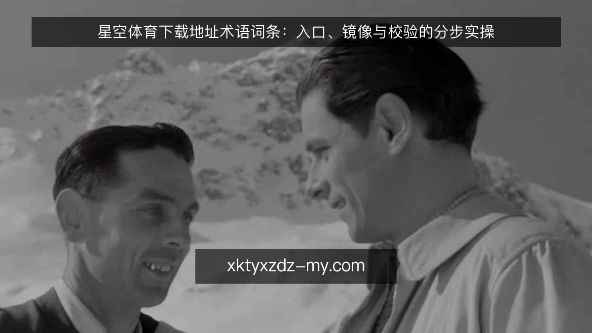 星空体育下载地址术语词条:入口、镜像与校验的分步实操